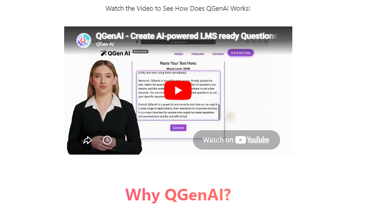 QGenAI Dashboard